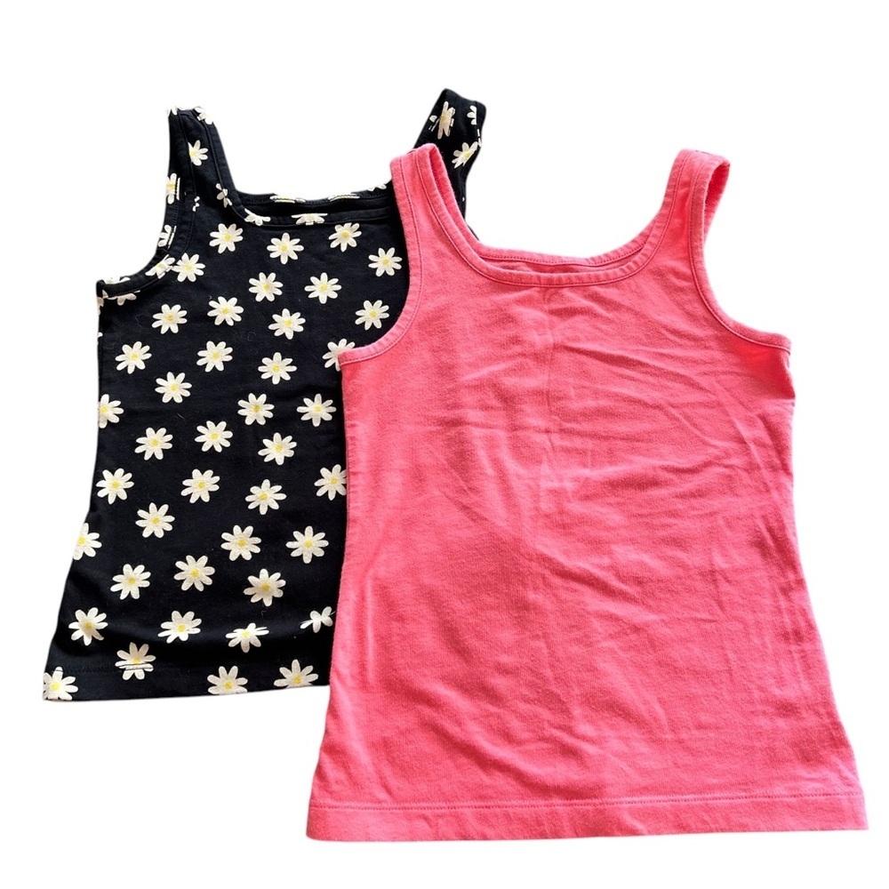 Old Navy | Kids Floral and Solid Tank Top Set